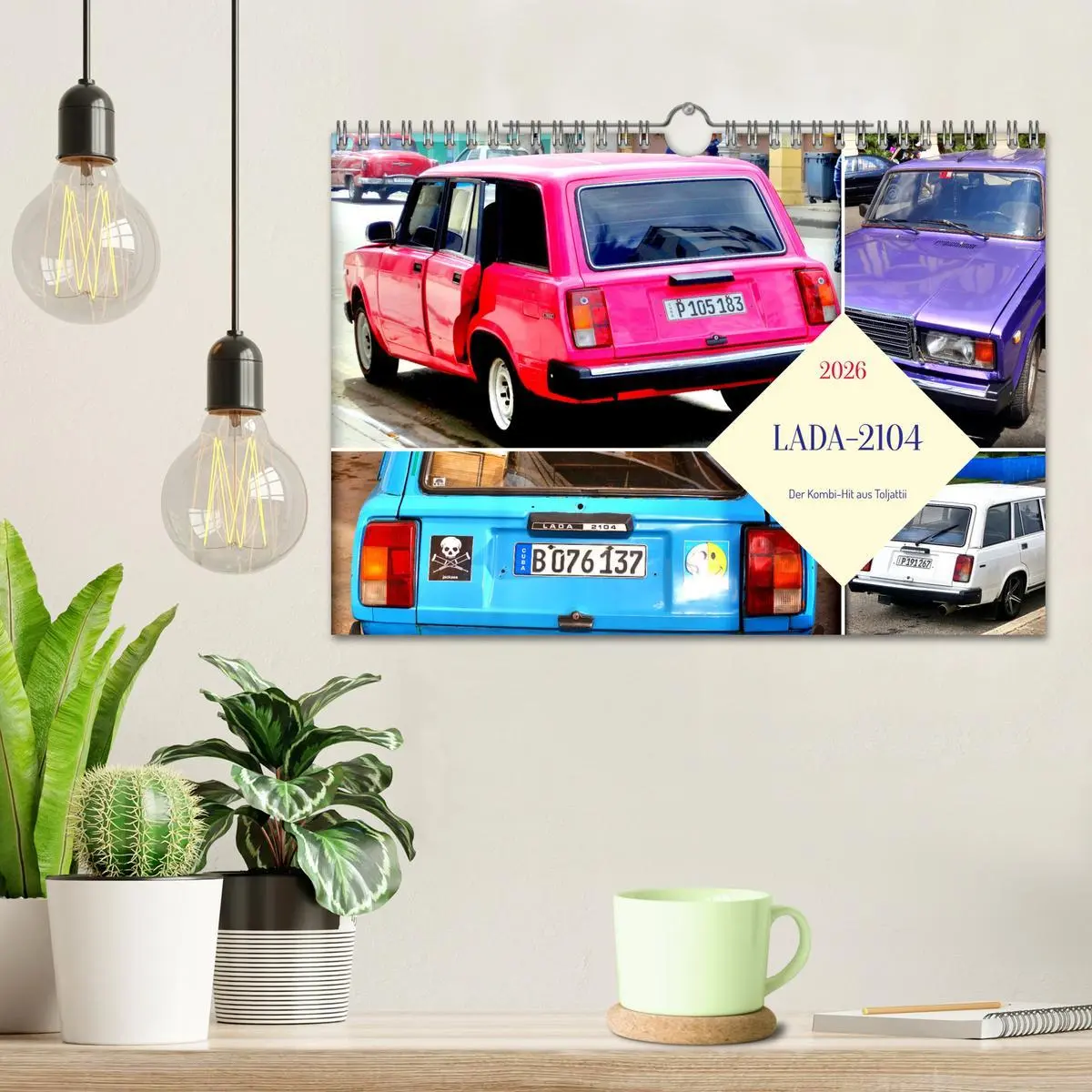 Bild: 9783457341131 | LADA-2104 - Der Kombi-Hit aus Toljatti (Wandkalender 2026 DIN A4...