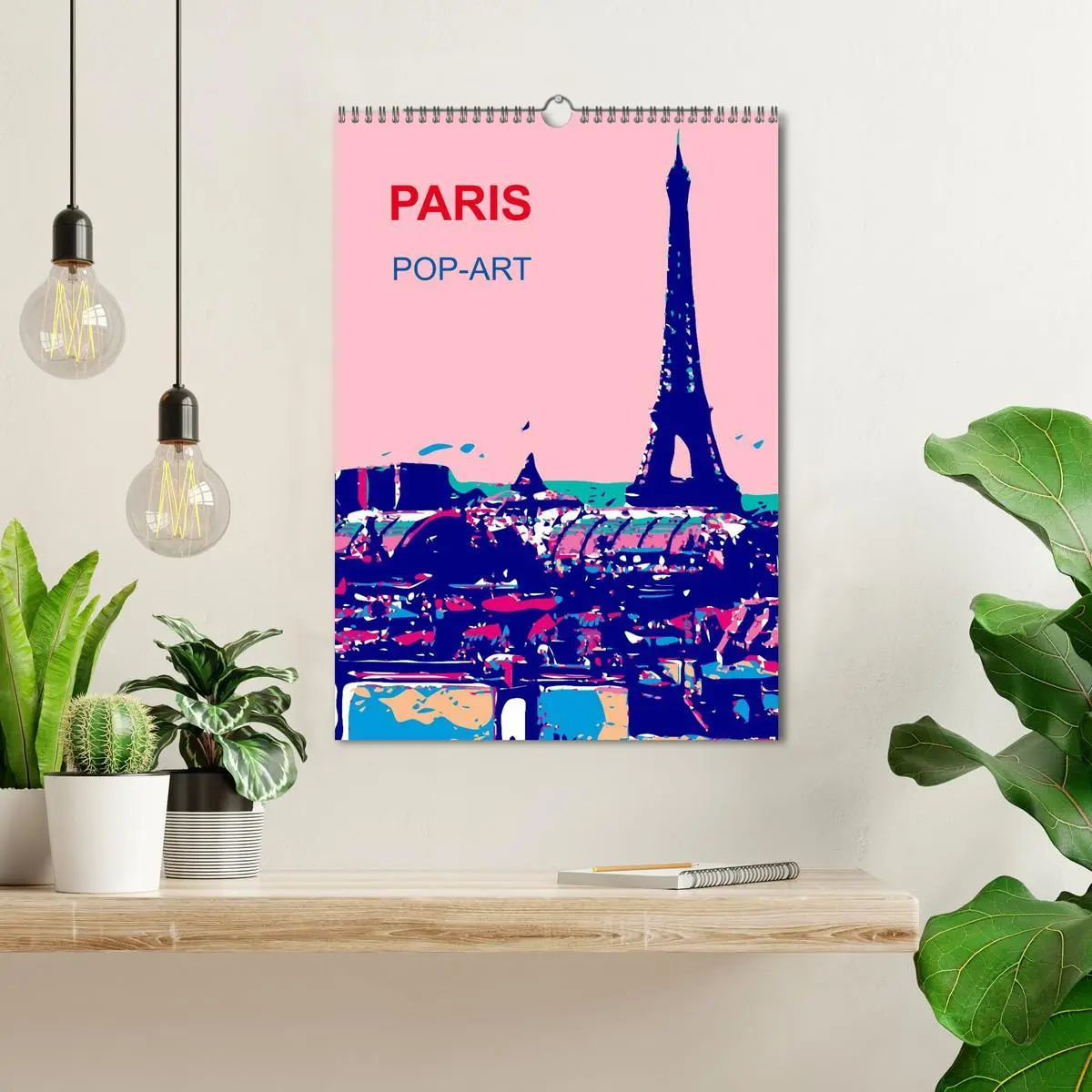 Bild: 9783516431131 | Paris pop-art (Wandkalender 2026 DIN A3 hoch), CALVENDO Monatskalender