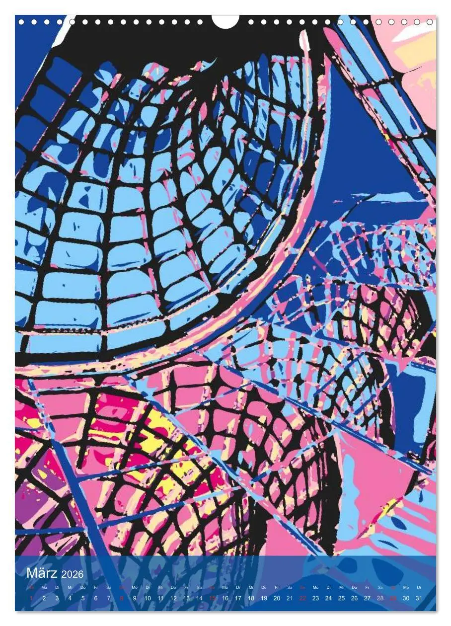 Bild: 9783516431131 | Paris pop-art (Wandkalender 2026 DIN A3 hoch), CALVENDO Monatskalender