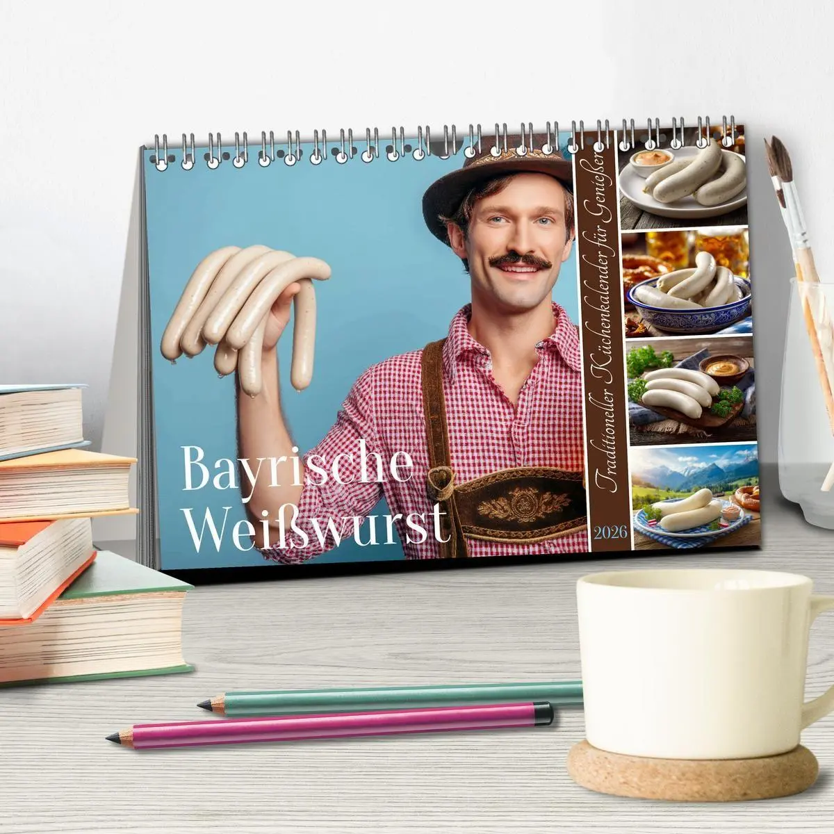 Bild: 9783516671131 | Bayrische Weißwurst - Traditioneller Küchenkalender für Genießer...