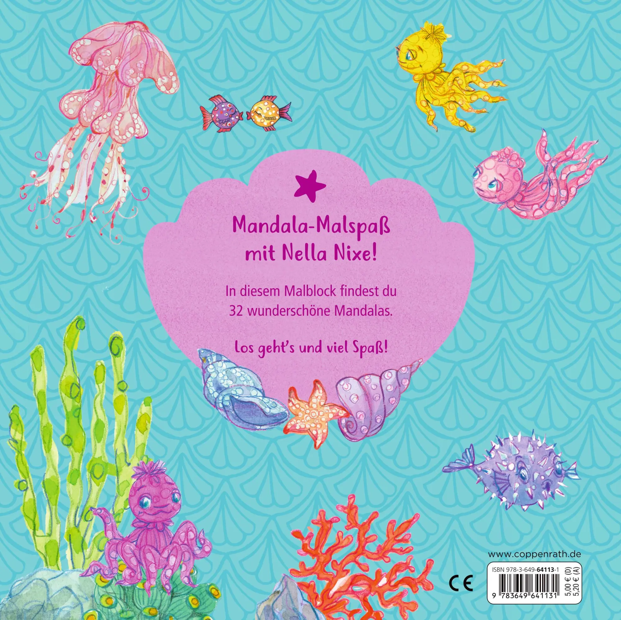 Rückseite: 9783649641131 | Mandalas (Nella Nixe) | Monika Finsterbusch | Taschenbuch | 64 S.