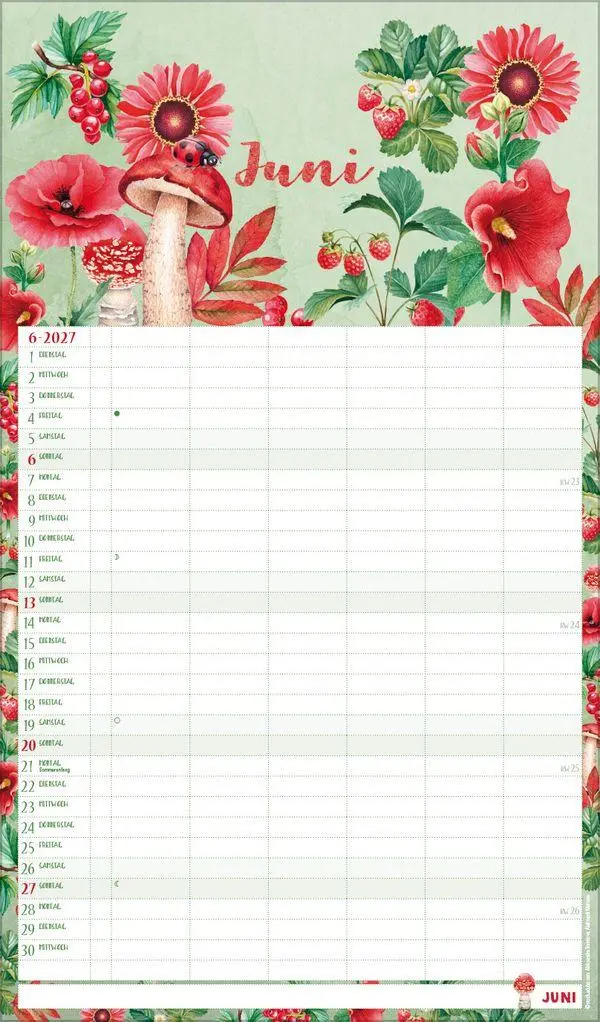 Bild: 9783819301131 | Familienplaner Aquarell 2027 | Verlag Korsch | Kalender | 14 S. | 2027