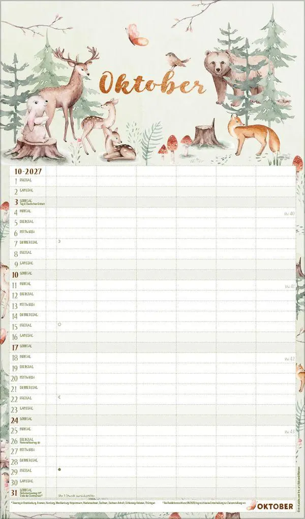 Bild: 9783819301131 | Familienplaner Aquarell 2027 | Verlag Korsch | Kalender | 14 S. | 2027