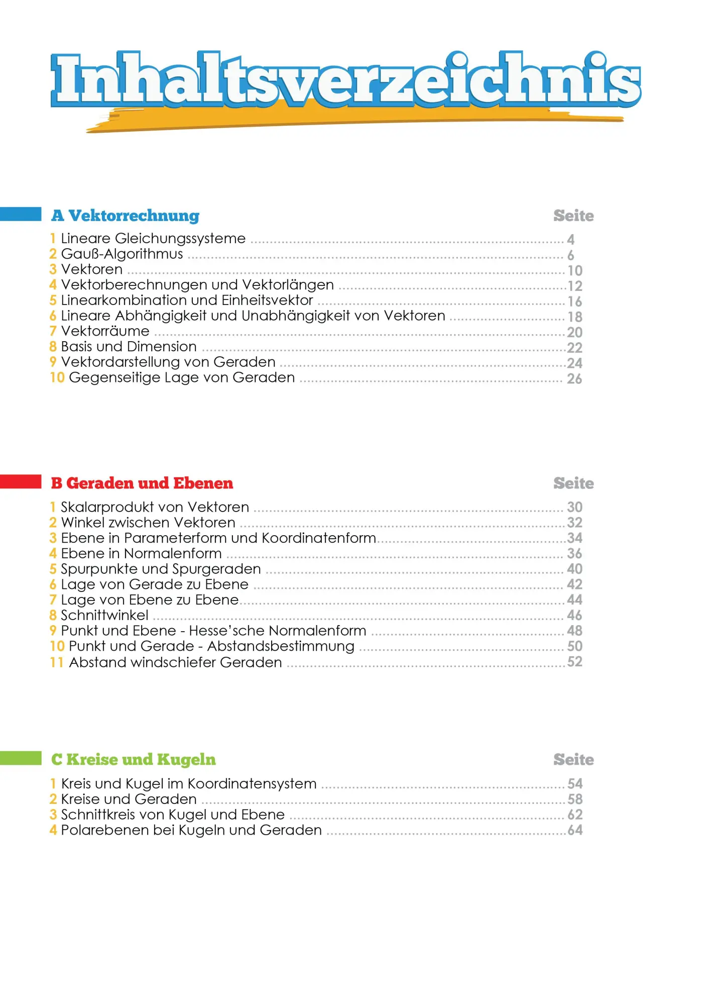Bild: 9783946641131 | Mathematik Oberstufe Teil 3 - Vektorrechnung Abitur StrandMathe...