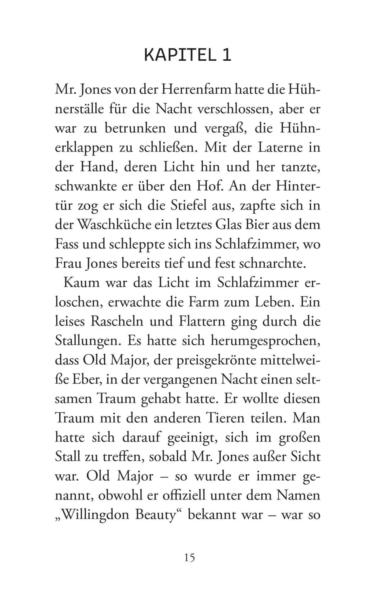Bild: 9783965451131 | Farm der Tiere. Ein Märchen. George Orwell (Großdruck) | George Orwell