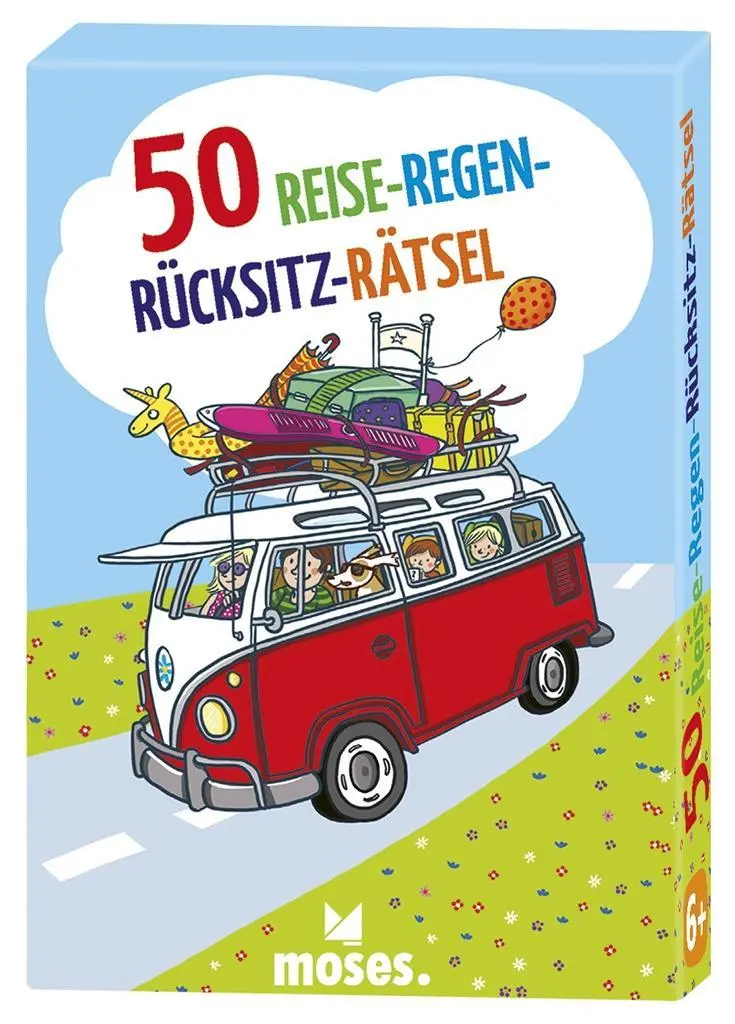 Cover: 4033477211231 | 50 Reise-Regen-Rücksitz-Rätsel | Nicola Berger | Spiel | 50 Karten