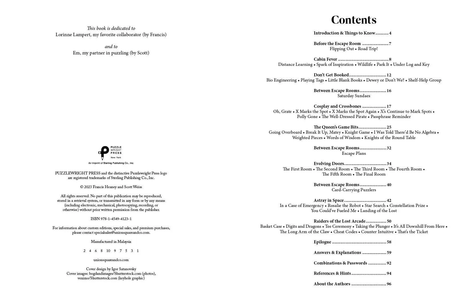 Bild: 9781454941231 | Escape Room Logic Puzzles | Francis Heaney (u. a.) | Taschenbuch