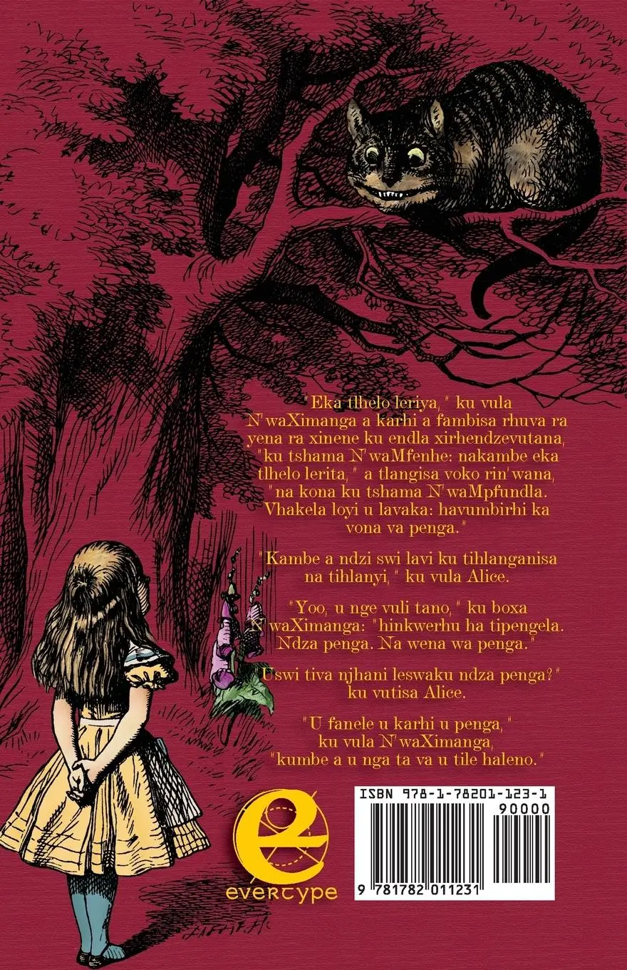 Rückseite: 9781782011231 | Mbalango wa Alice eTikweni ra Swihlamariso | Lewis Carroll | Buch
