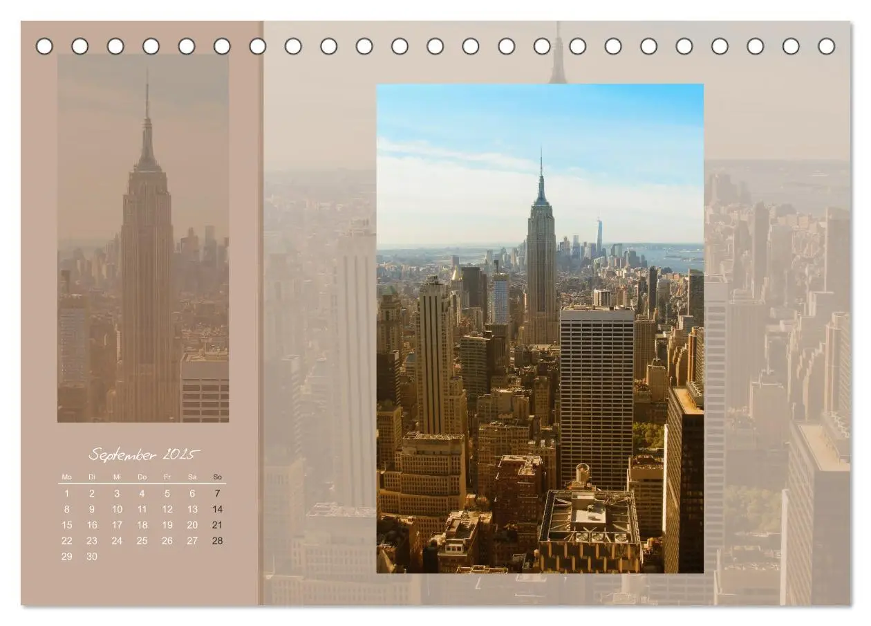 Bild: 9783435171231 | New York - einmal anders (Tischkalender 2025 DIN A5 quer), CALVENDO...