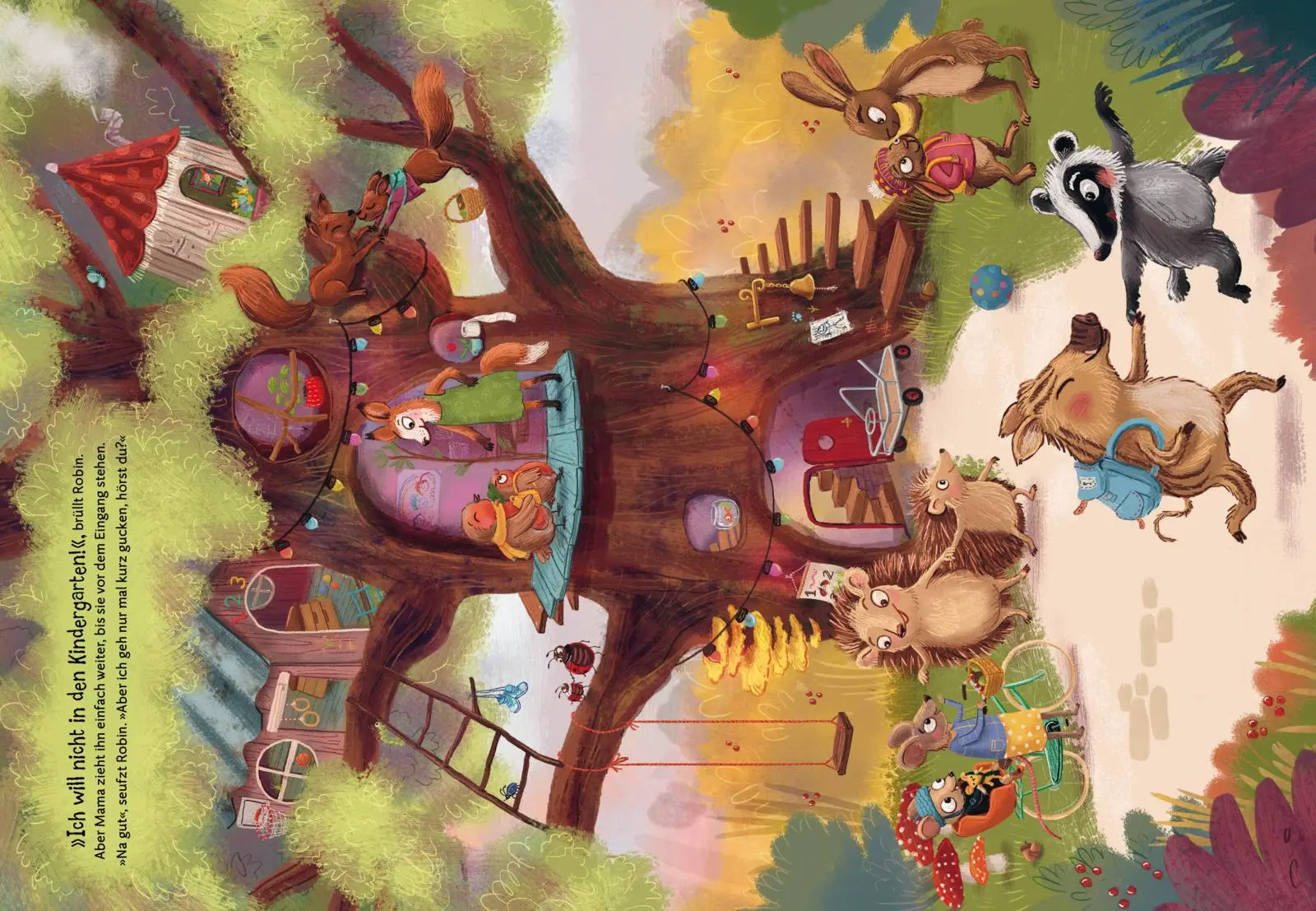 Bild: 9783480241231 | Ein schöner Tag im Kindergarten | Esther Van Den Berg | Buch | 32 S.