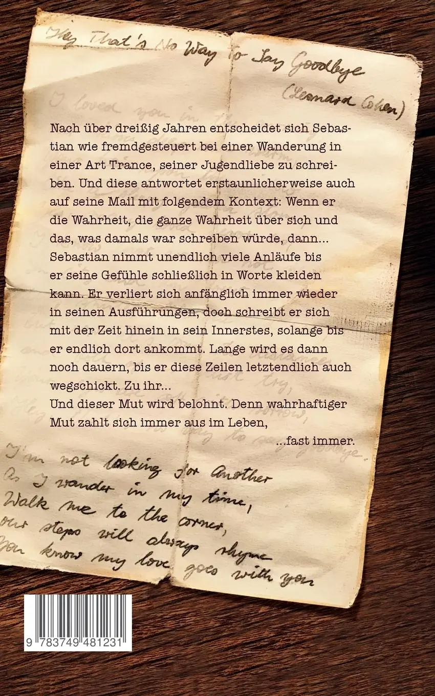 Rückseite: 9783749481231 | Warum erst jetzt...? | Otto Maria Symperth | Taschenbuch | 200 S.