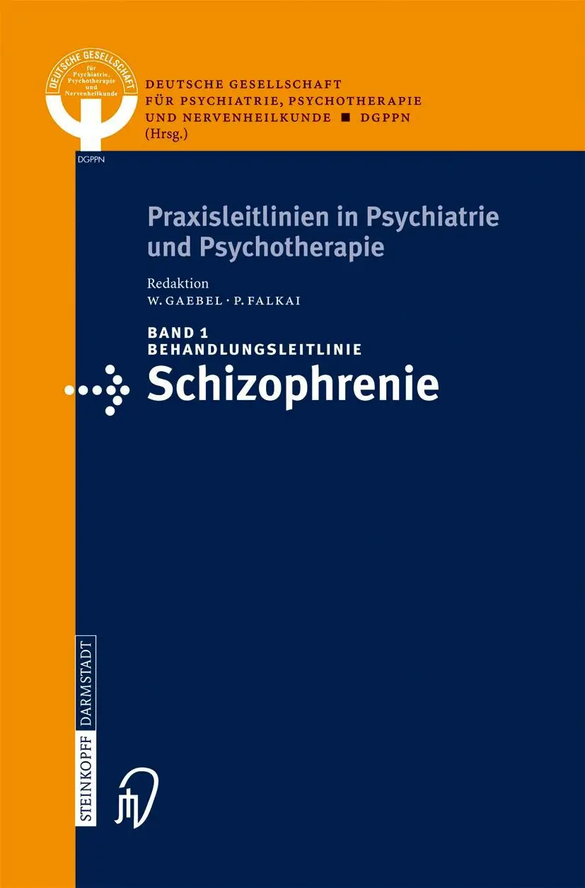 Cover: 9783798511231 | Behandlungsleitlinie Schizophrenie | P. Falkai (u. a.) | Taschenbuch