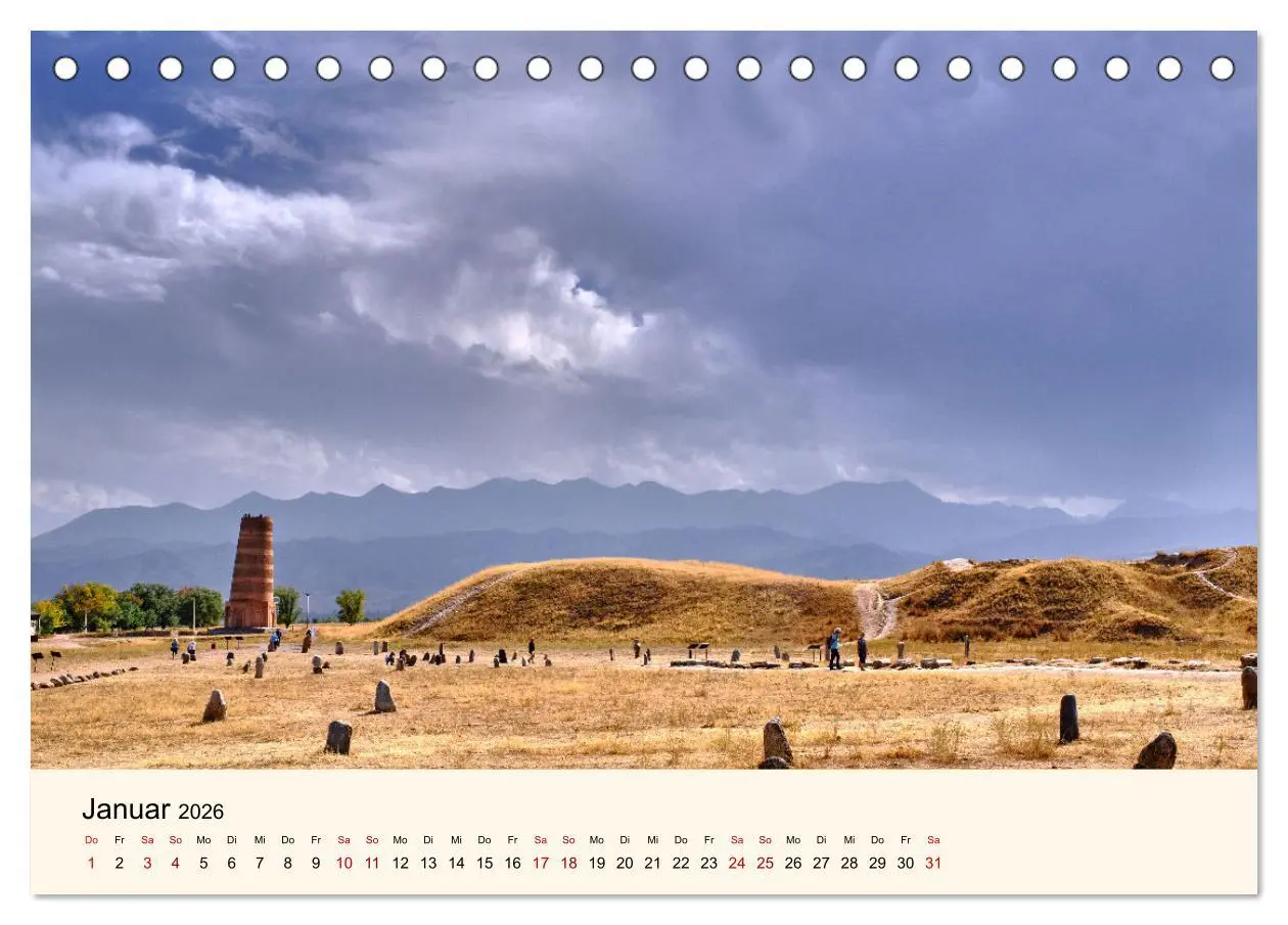 Bild: 9783457491331 | Kirgistan - Traumhafte Landschaften (Tischkalender 2026 DIN A5...