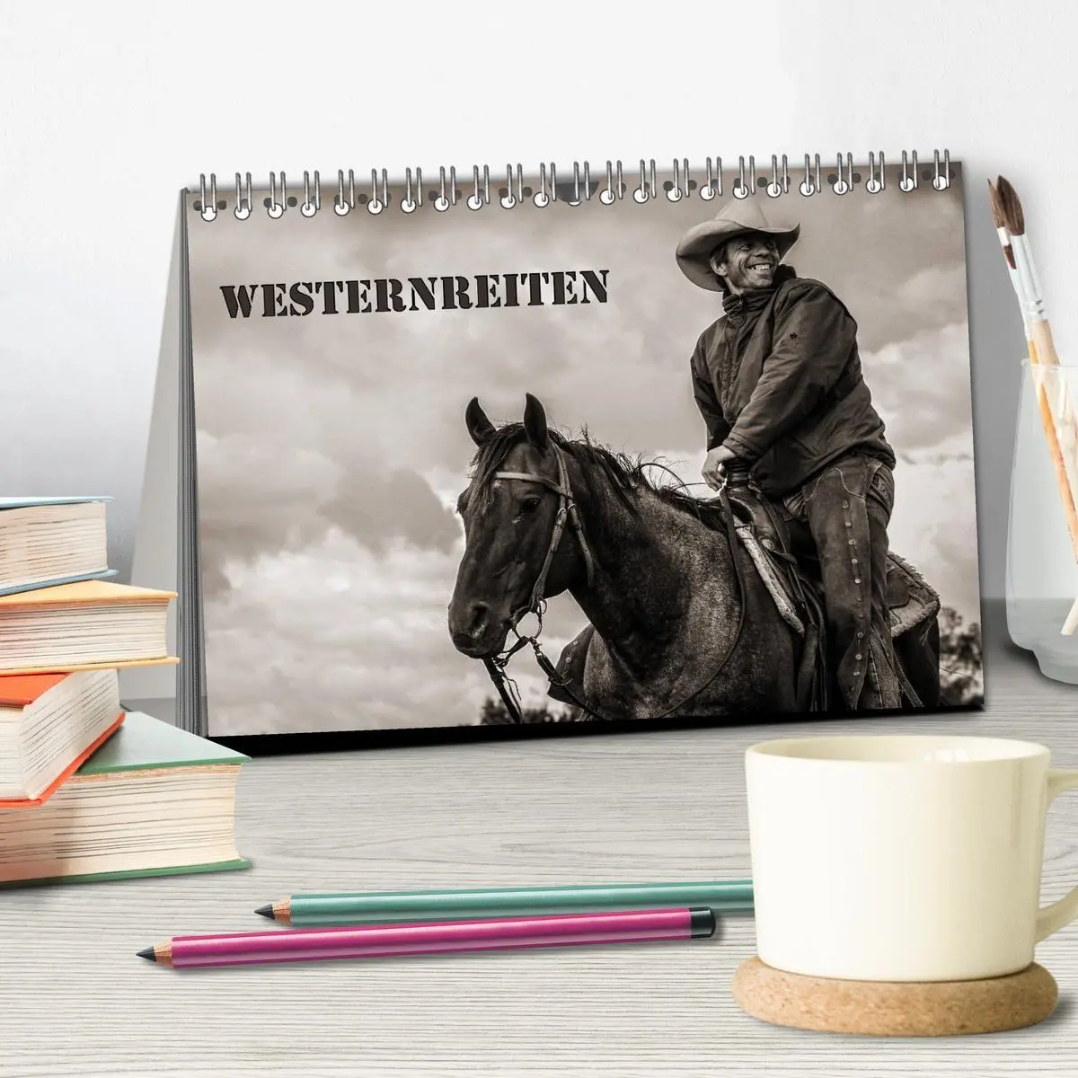 Bild: 9783569981331 | Westernreiten (Tischkalender 2027 DIN A5 quer), CALVENDO...