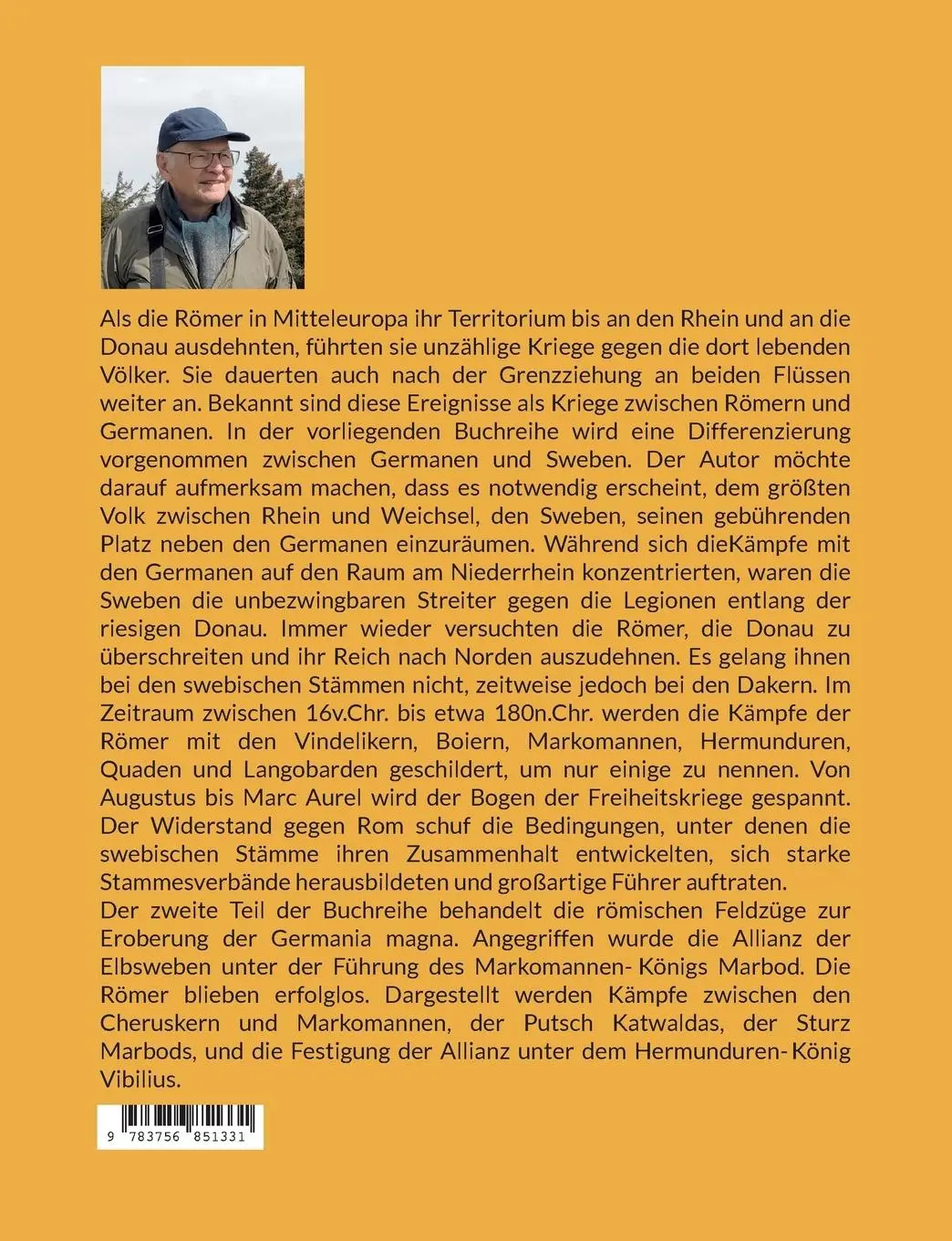 Rückseite: 9783756851331 | Sweben und Römer | Walter Krüger | Taschenbuch | 188 S. | Deutsch