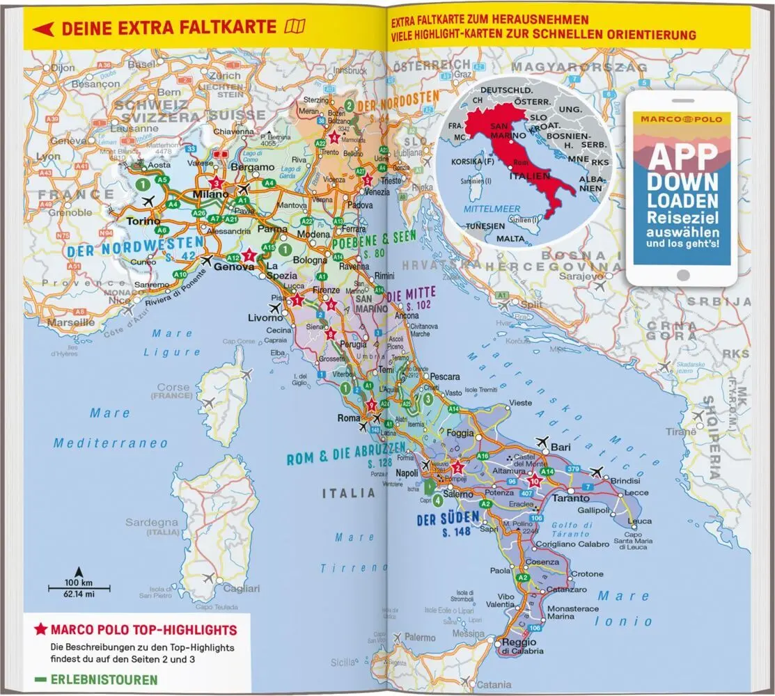 Bild: 9783829731331 | MARCO POLO Reiseführer Italien | Bettina Dürr (u. a.) | Taschenbuch