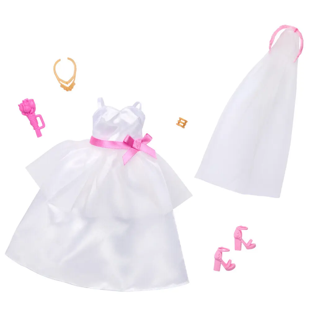 Bild: 194735221431 | Barbie Fashions 2er-Pack Braut Mode | Blister | HWV76 | Deutsch | 2025