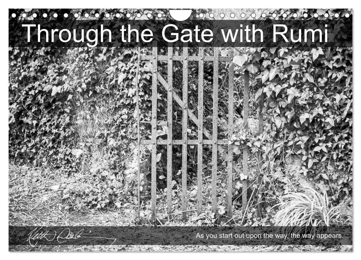 Cover: 9783516571431 | Through the Gate with Rumi (Wall Calendar 2026 DIN A4 landscape),...