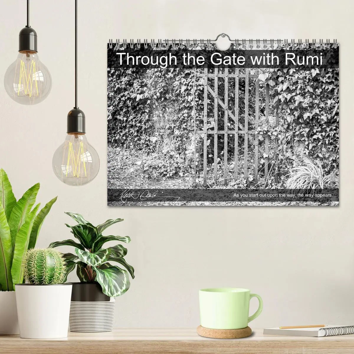 Bild: 9783516571431 | Through the Gate with Rumi (Wall Calendar 2026 DIN A4 landscape),...