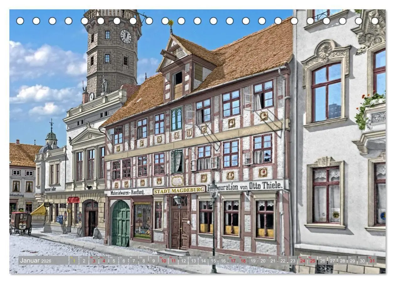 Bild: 9783516711431 | Altmark um 1900 - Orte zur Kaiserzeit in Farbe - kolorierte...