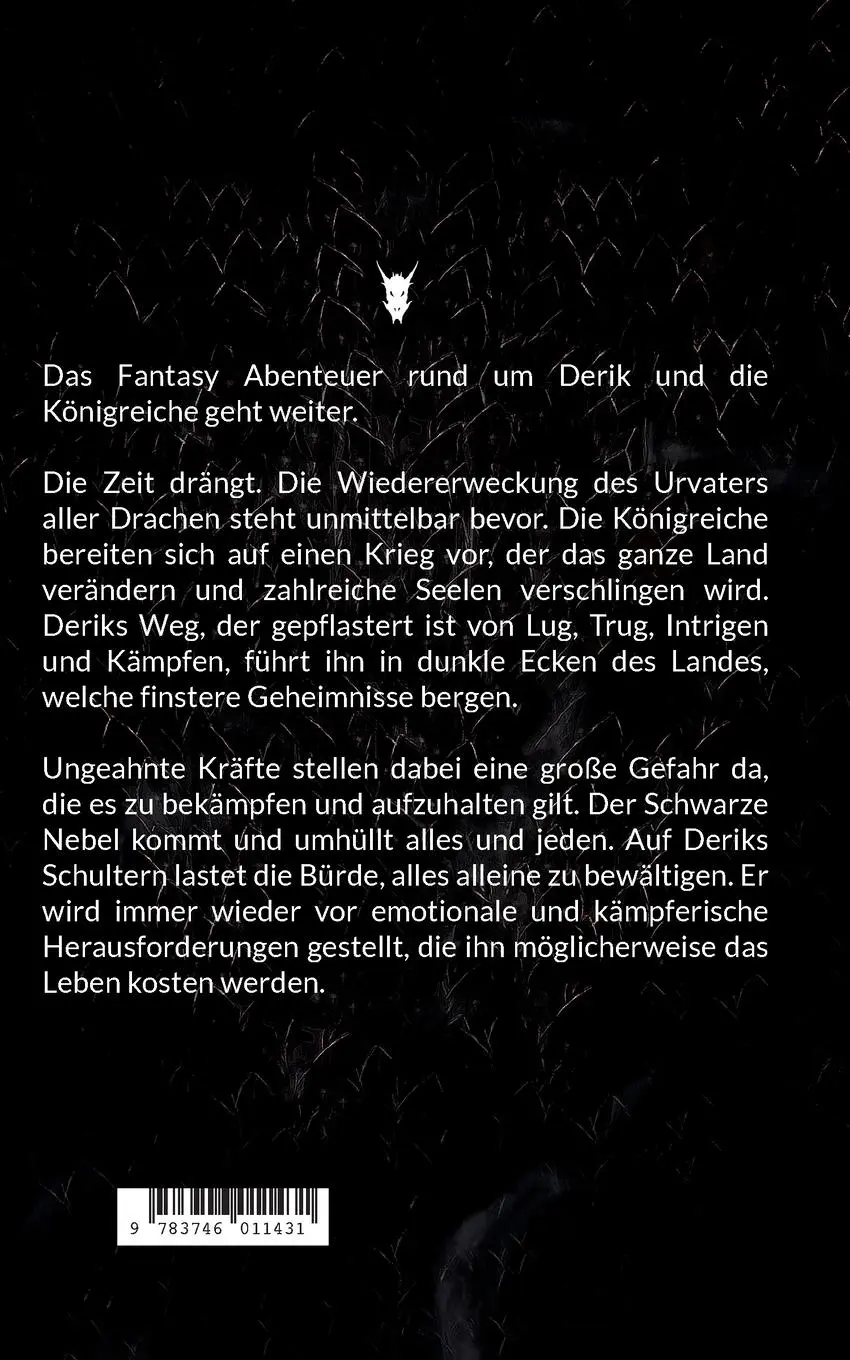 Rückseite: 9783746011431 | The Dragon's Secret | Der Schwarze Nebel | Daniel Voigtländer | Buch