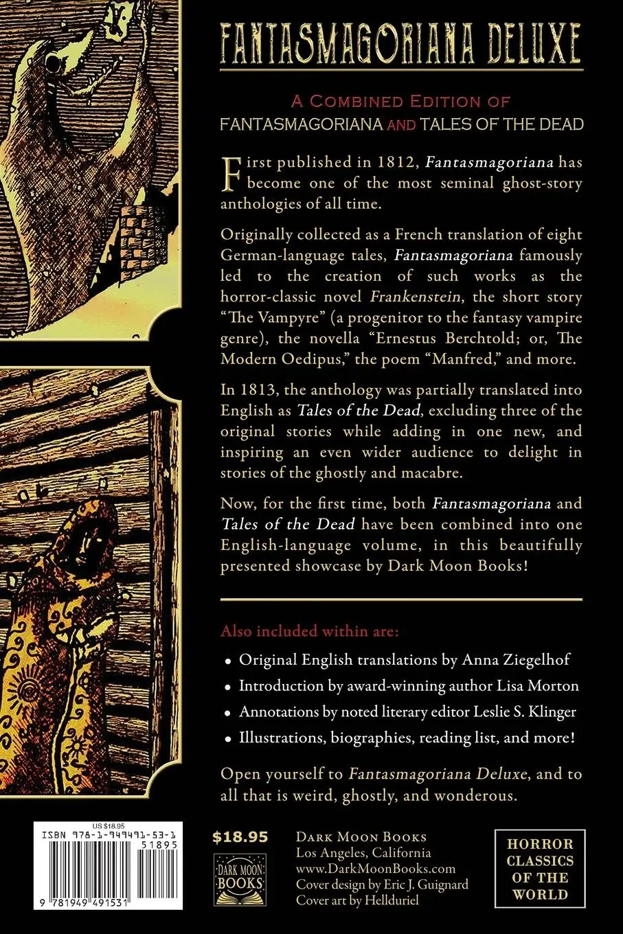 Rückseite: 9781949491531 | Fantasmagoriana Deluxe | Eric J. Guignard (u. a.) | Taschenbuch | 2023