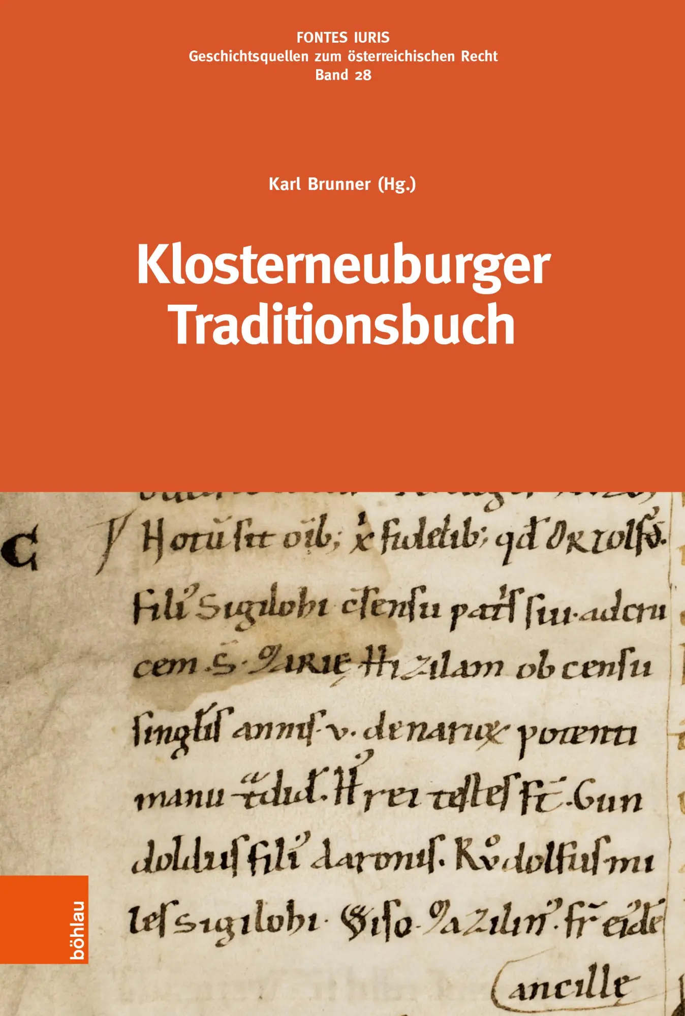 Cover: 9783205221531 | Klosterneuburger Traditionsbuch | Karl Brunner | Taschenbuch | 602 S.