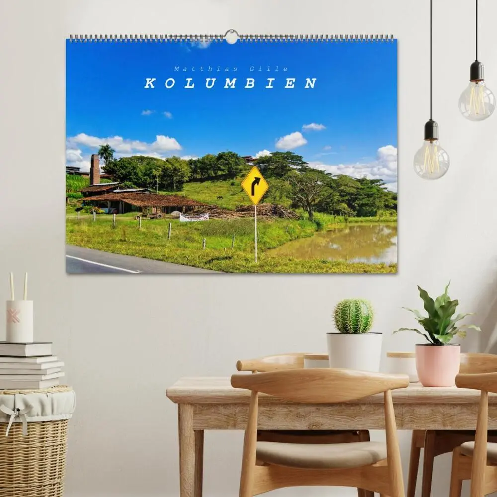 Bild: 9783435761531 | Kolumbien (Wandkalender 2025 DIN A2 quer), CALVENDO Monatskalender