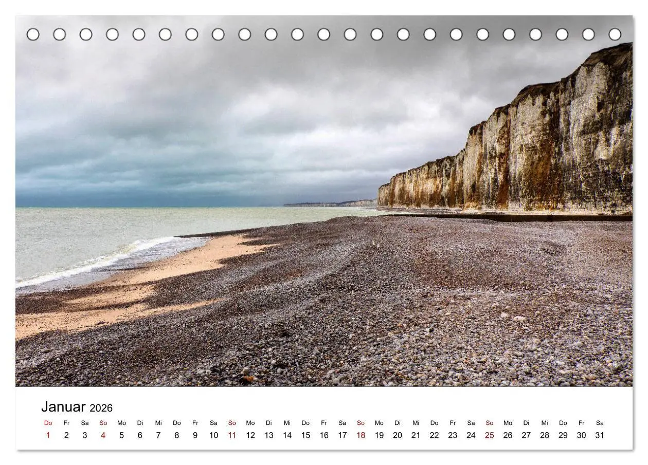 Bild: 9783457851531 | Normandie - Land am Meer (Tischkalender 2026 DIN A5 quer), CALVENDO...