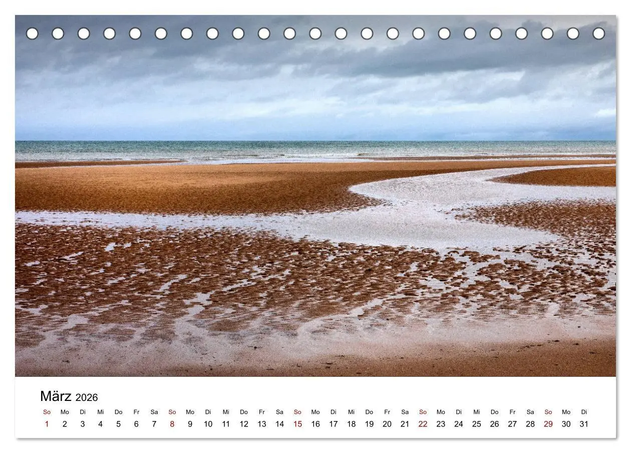 Bild: 9783457851531 | Normandie - Land am Meer (Tischkalender 2026 DIN A5 quer), CALVENDO...
