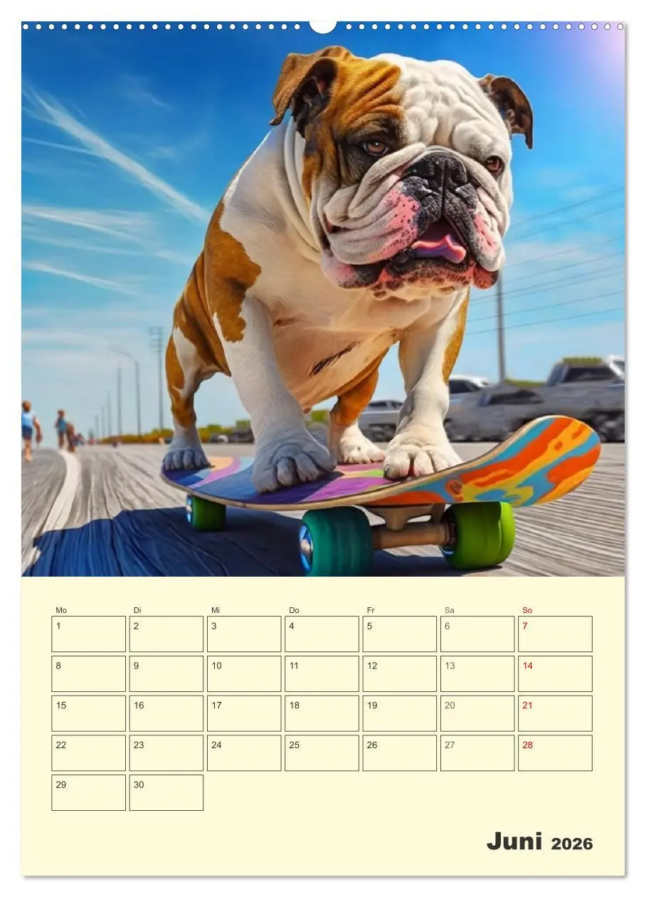 Bild: 9783516321531 | English Bulldogs. Fröhliche Dickköpfe mit Charakter (Wandkalender...