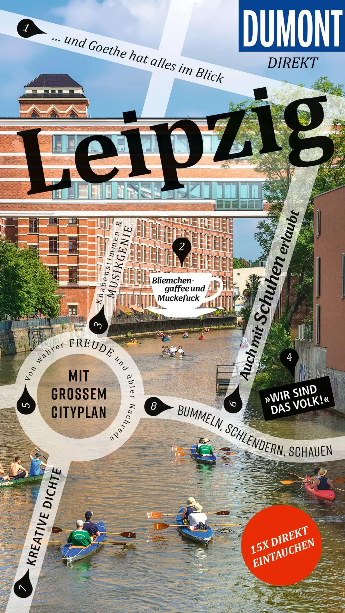 Cover: 9783616001531 | DUMONT direkt Reiseführer Leipzig | Mit großem Cityplan | Taschenbuch