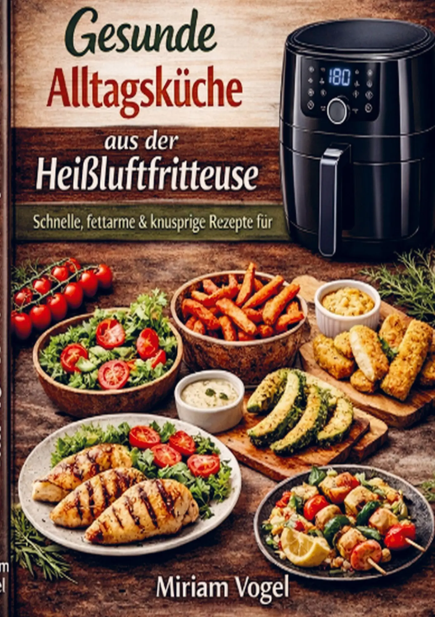 Cover: 9789403861531 | Gesunde Alltagsküche aus der Heißluftfritteuse | Miriam Vogel | Buch