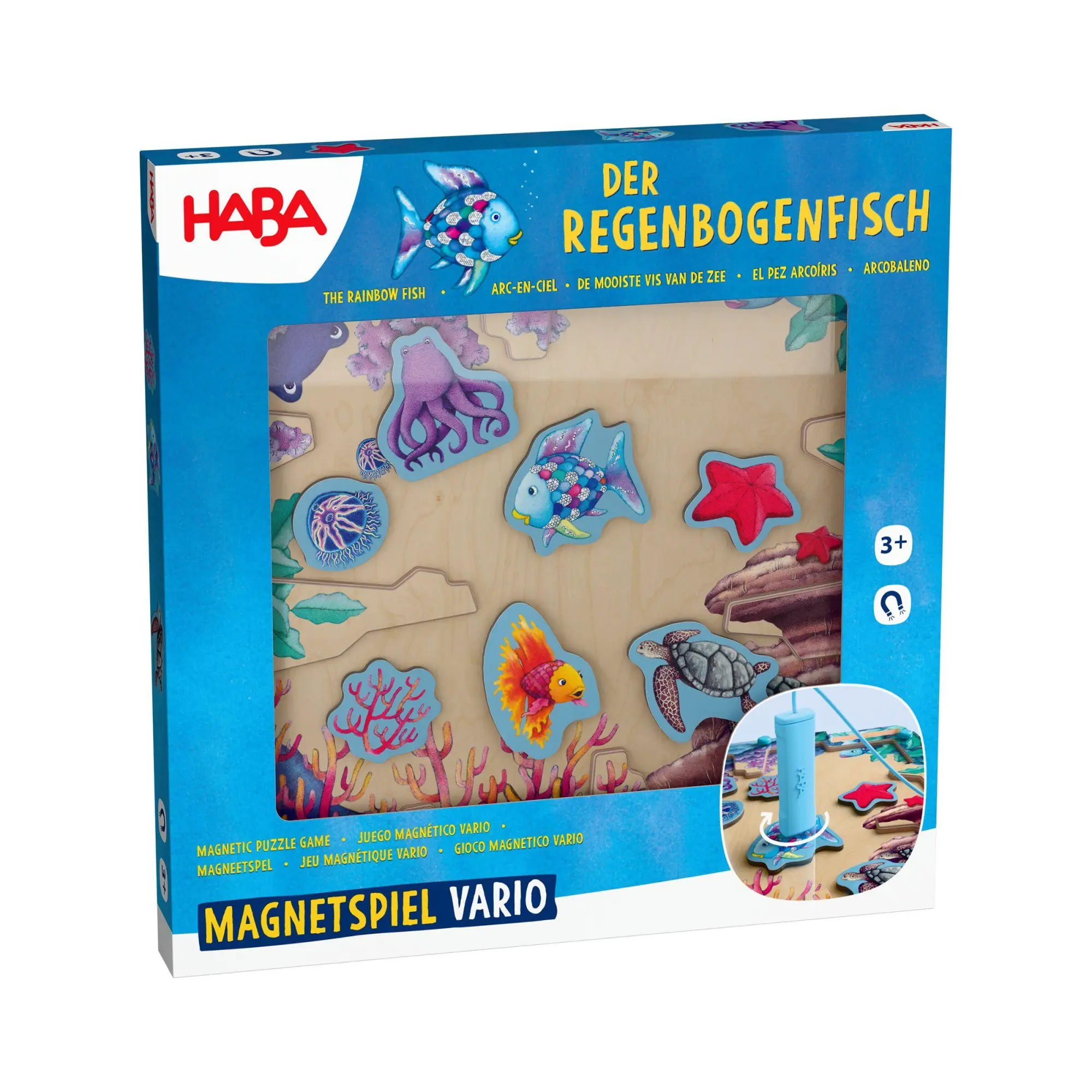 Cover: 4010168301631 | Magnetspiel Vario Der Regenbogenfisch | Liane Vogel | Spiel | Deutsch