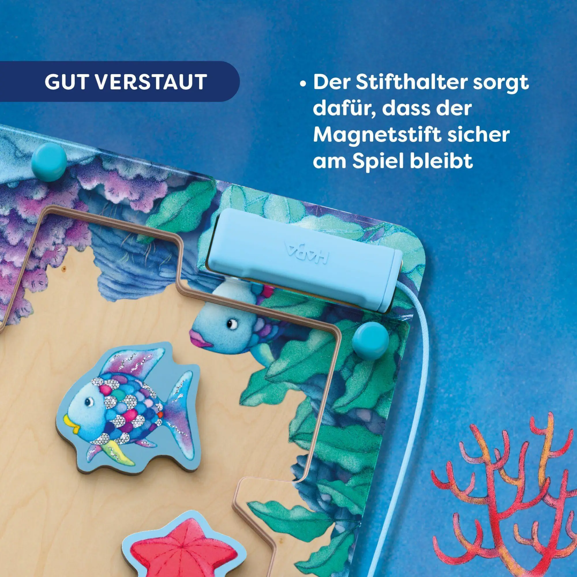 Bild: 4010168301631 | Magnetspiel Vario Der Regenbogenfisch | Liane Vogel | Spiel | Deutsch