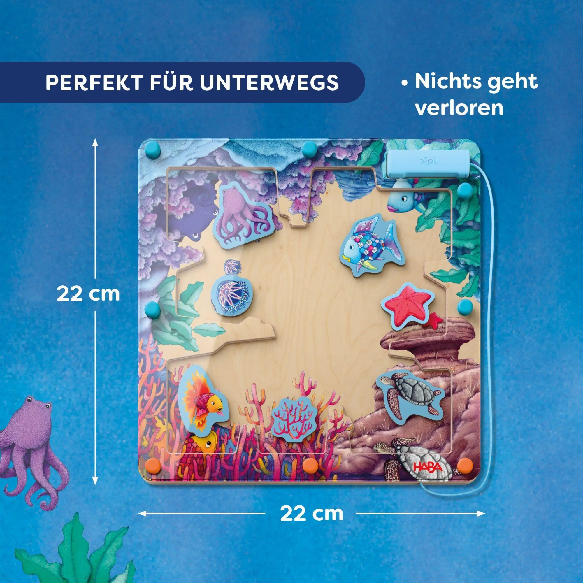 Bild: 4010168301631 | Magnetspiel Vario Der Regenbogenfisch | Liane Vogel | Spiel | Deutsch