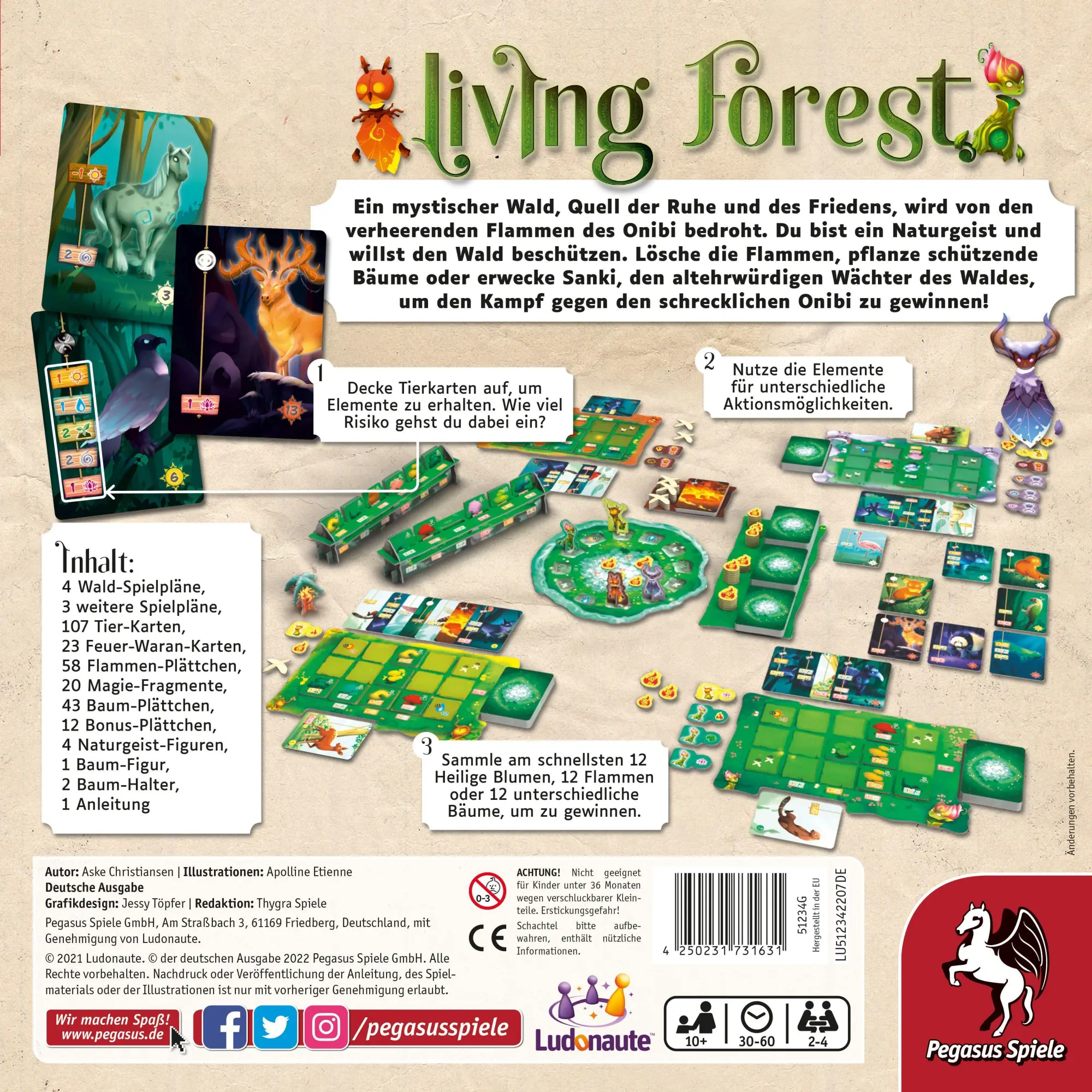 Bild: 4250231731631 | Living Forest | Aske Christiansen | Spiel | Brettspiel | 51234G | 2022