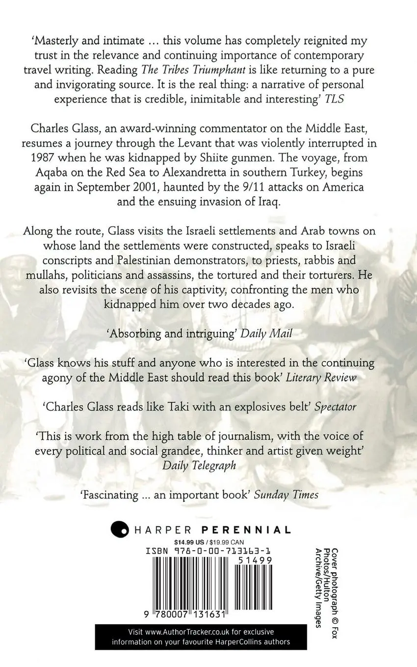 Rückseite: 9780007131631 | The Tribes Triumphant | Return Journey to the Middle East | Glass