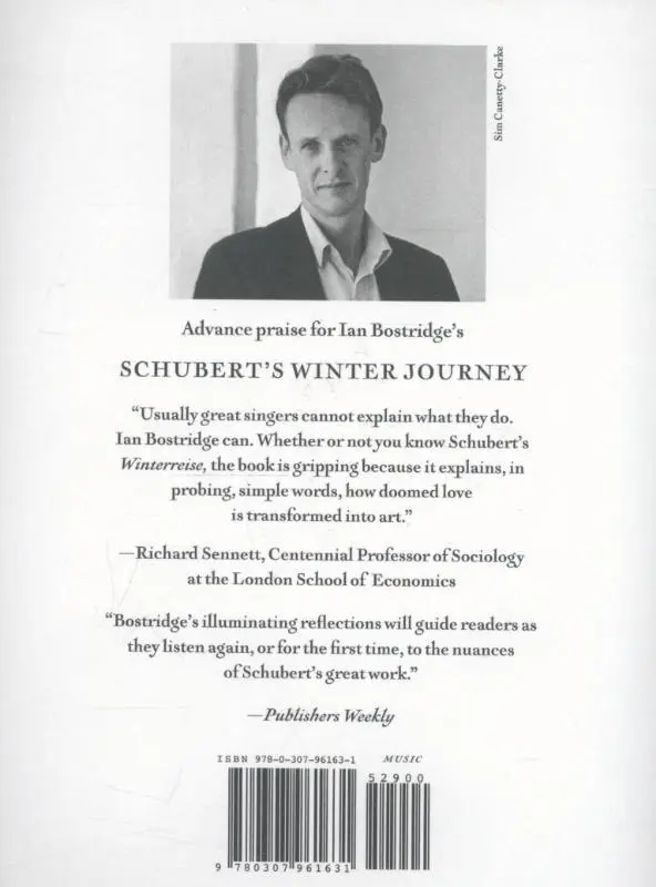 Rückseite: 9780307961631 | Schubert's Winter Journey | Anatomy of an Obsession | Ian Bostridge