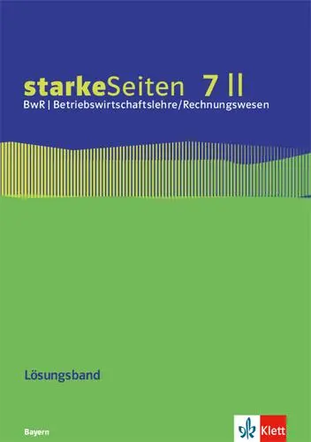 Cover: 9783120071631 | starkeSeiten BwR - Betriebswirtschaftslehre/ Rechnungswesen 7 II....