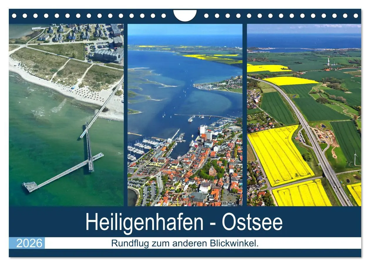 Cover: 9783457911631 | Heiligenhafen - Ostsee (Wandkalender 2026 DIN A4 quer), CALVENDO...