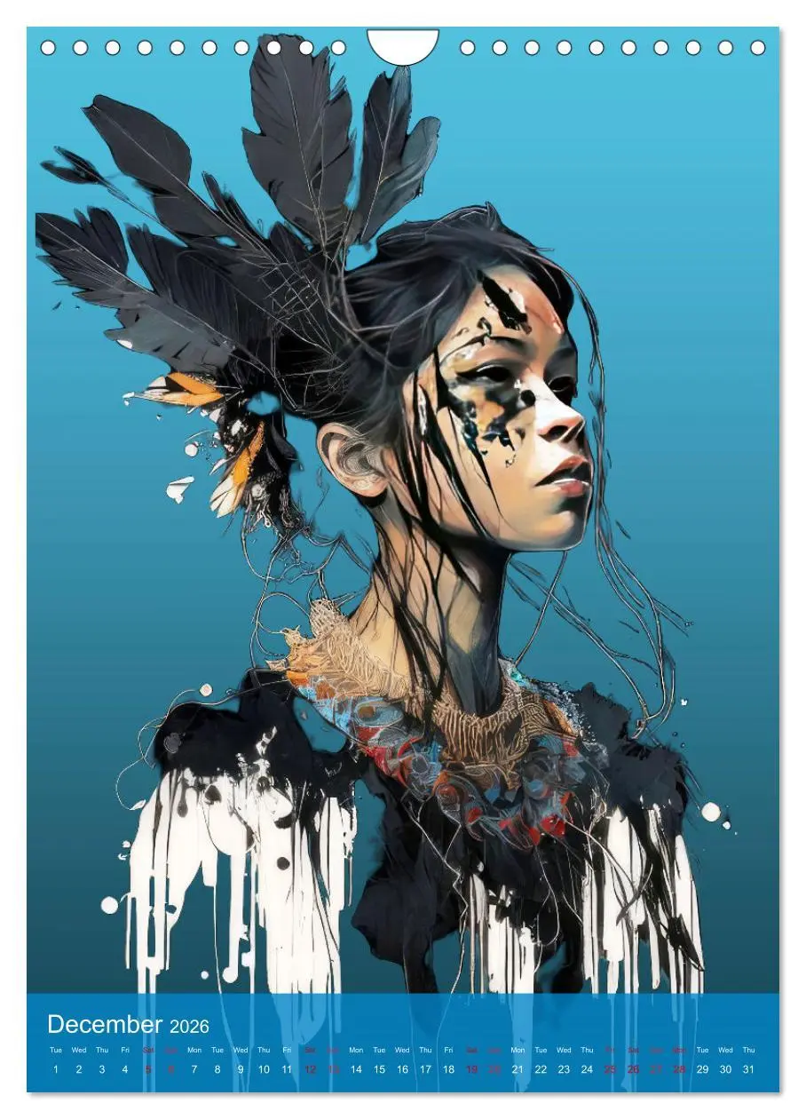 Bild: 9783516551631 | Native American Art (Wall Calendar 2026 DIN A4 portrait), CALVENDO...
