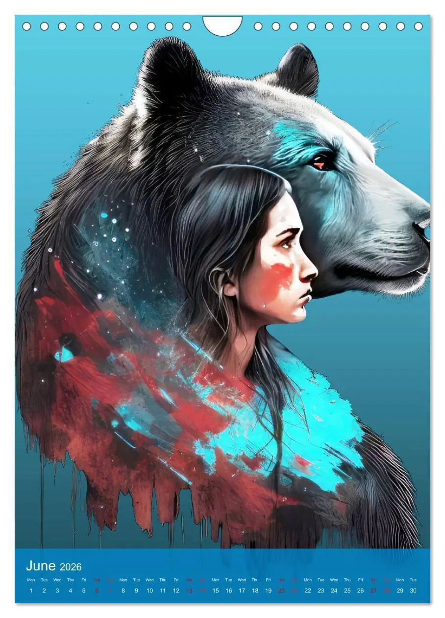 Bild: 9783516551631 | Native American Art (Wall Calendar 2026 DIN A4 portrait), CALVENDO...