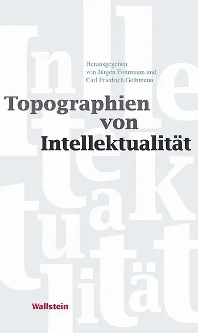 Cover: 9783835331631 | Topographien von Intellektualität | Jürgen Fohrmann | Taschenbuch