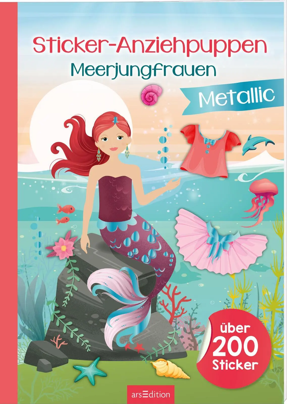 Cover: 9783845851631 | Sticker-Anziehpuppen Metallic - Meerjungfrauen | Eva Schindler | Buch