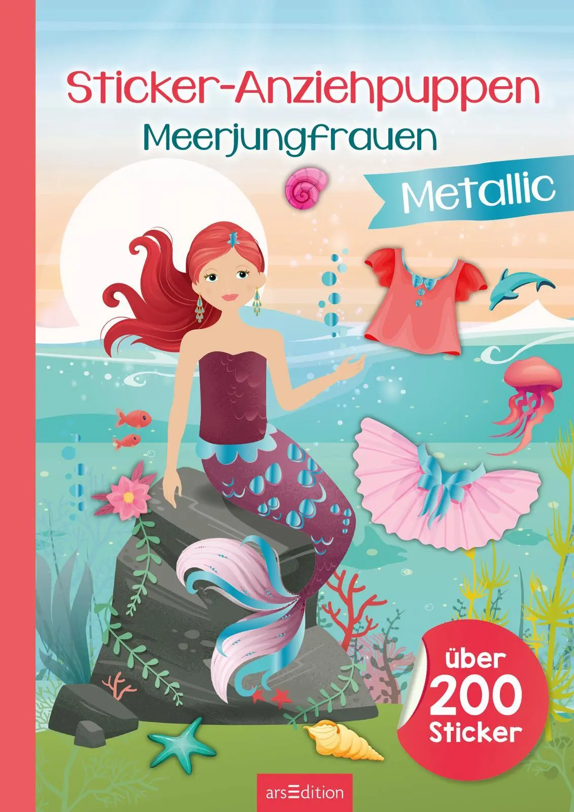 Bild: 9783845851631 | Sticker-Anziehpuppen Metallic - Meerjungfrauen | Eva Schindler | Buch