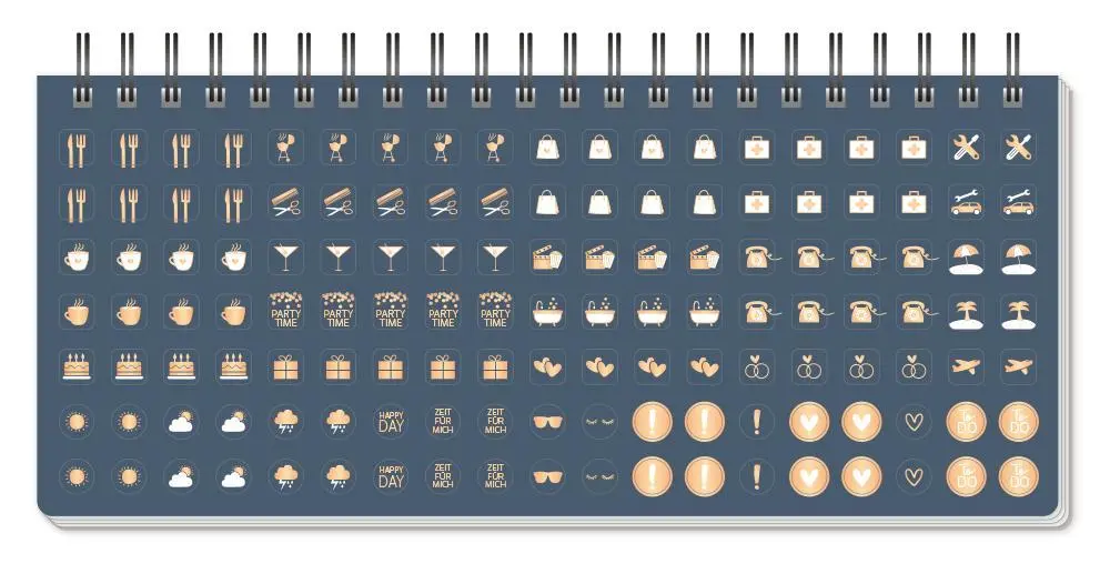 Bild: 9783986361631 | Wochenplaner 2026 Nimm das Leben lieber leicht. | Original | Kalender