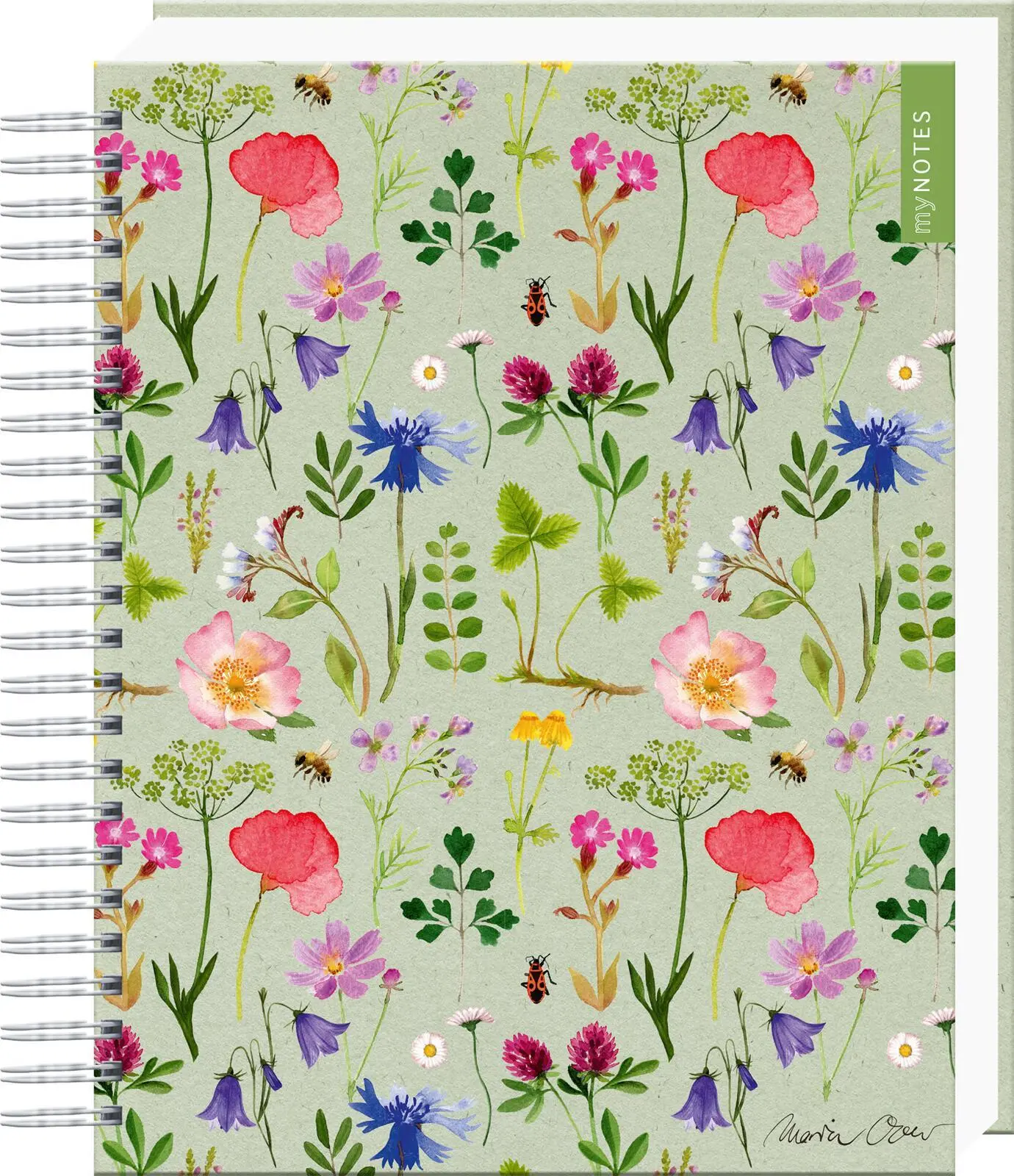 Cover: 4014489131731 | myNOTES Papeterie: Ringbuch Naturschätze | Bunte Blumenwiese | Over