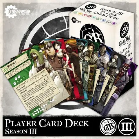 Cover: 5060453691731 | Guild Ball Season 3 Player Card Deck | englisch | Steamforged Games