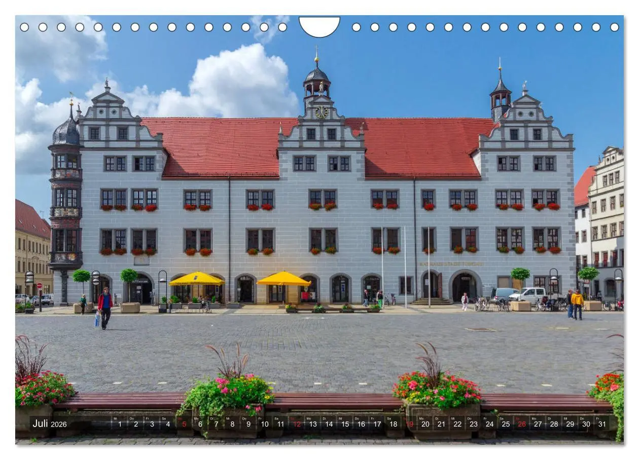 Bild: 9783457831731 | Unterwegs in Torgau (Wandkalender 2026 DIN A4 quer), CALVENDO...